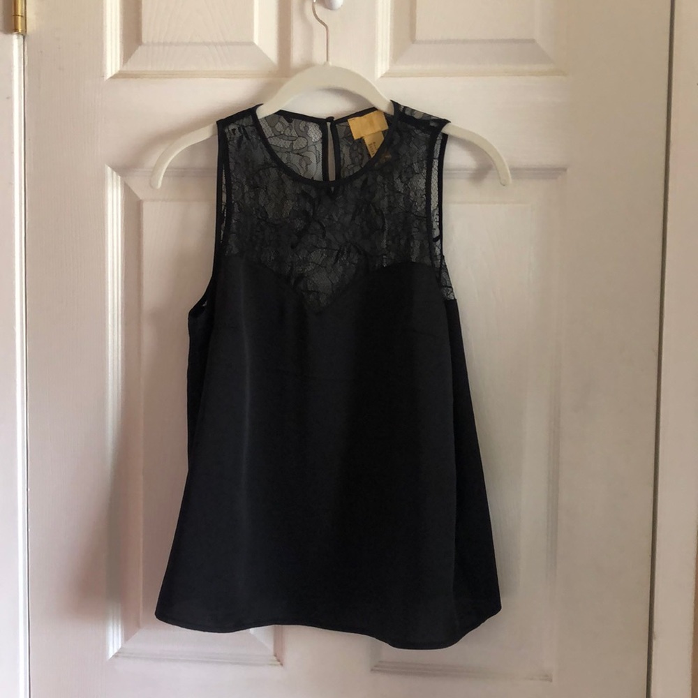 Black lace top